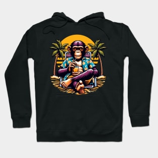 Tropical Monkey | T Shirt Design Hoodie